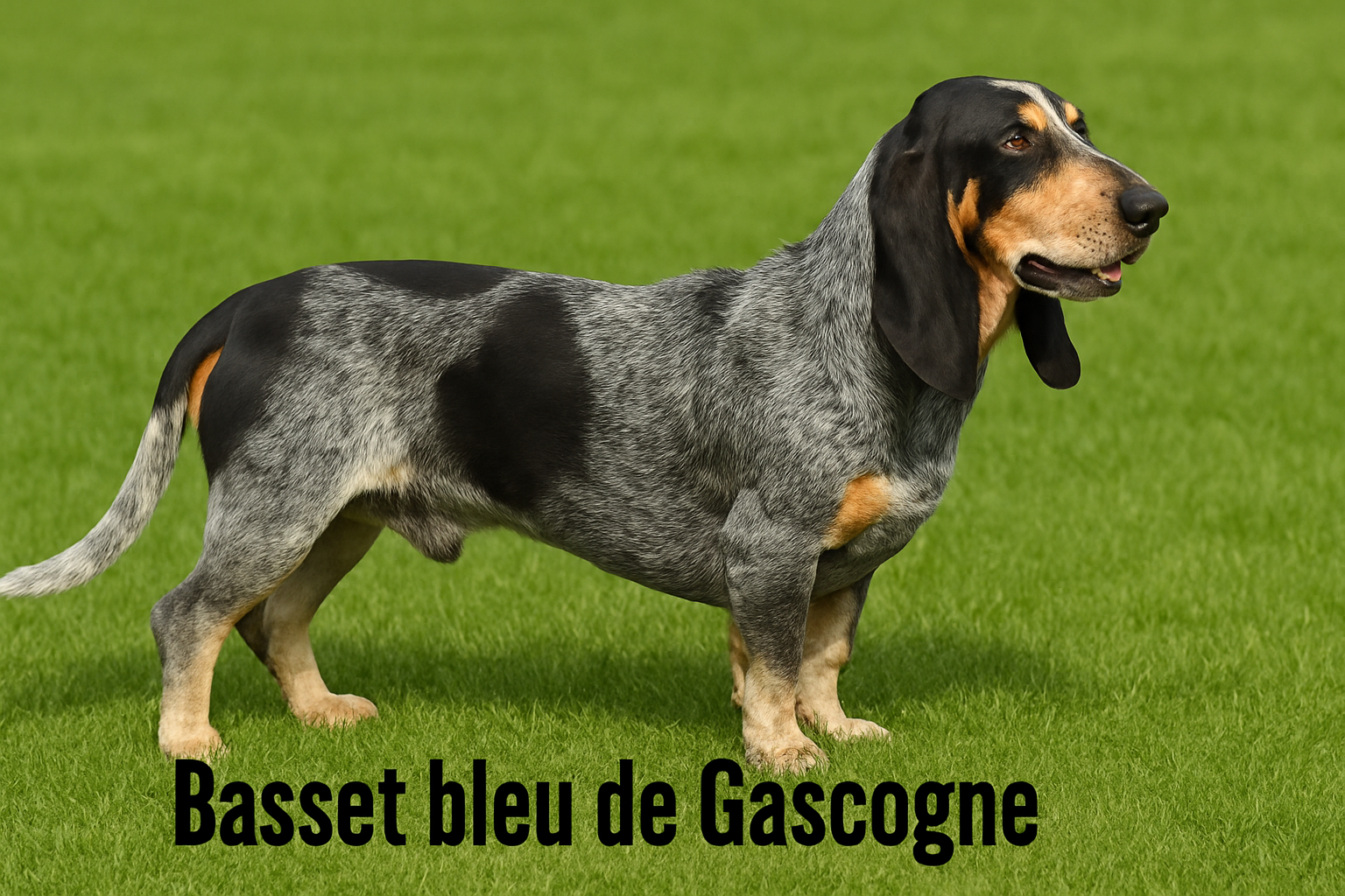 Bild der Hunderasse Basset bleu de Gascogne