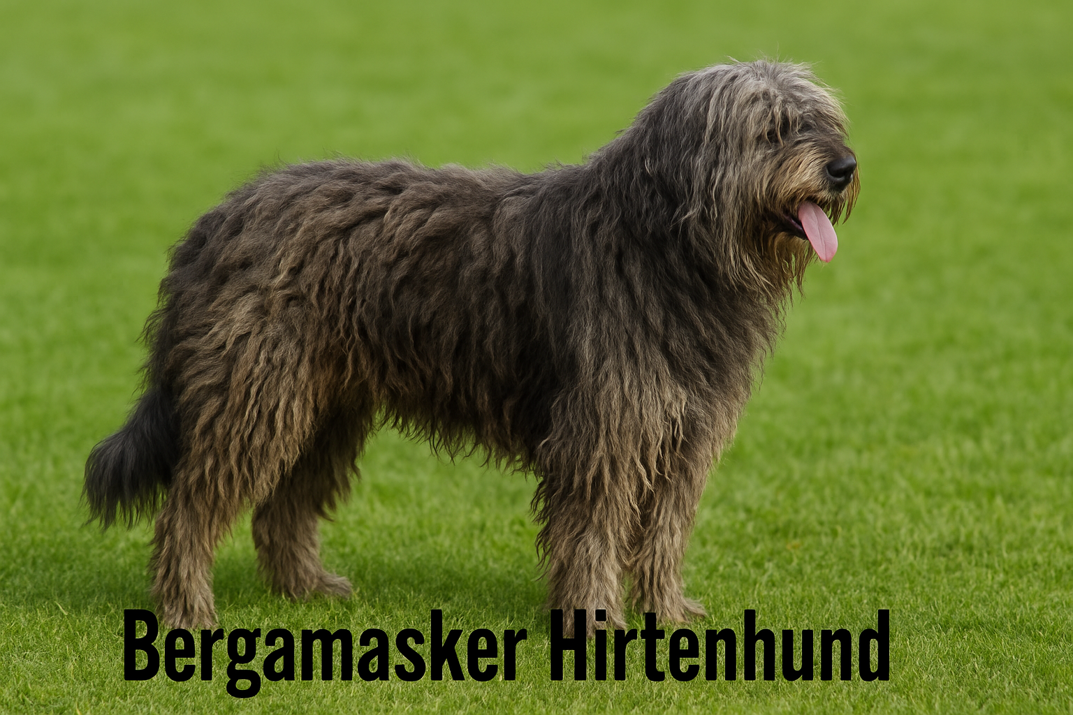Bild der Hunderasse Bergamasker Hirtenhund