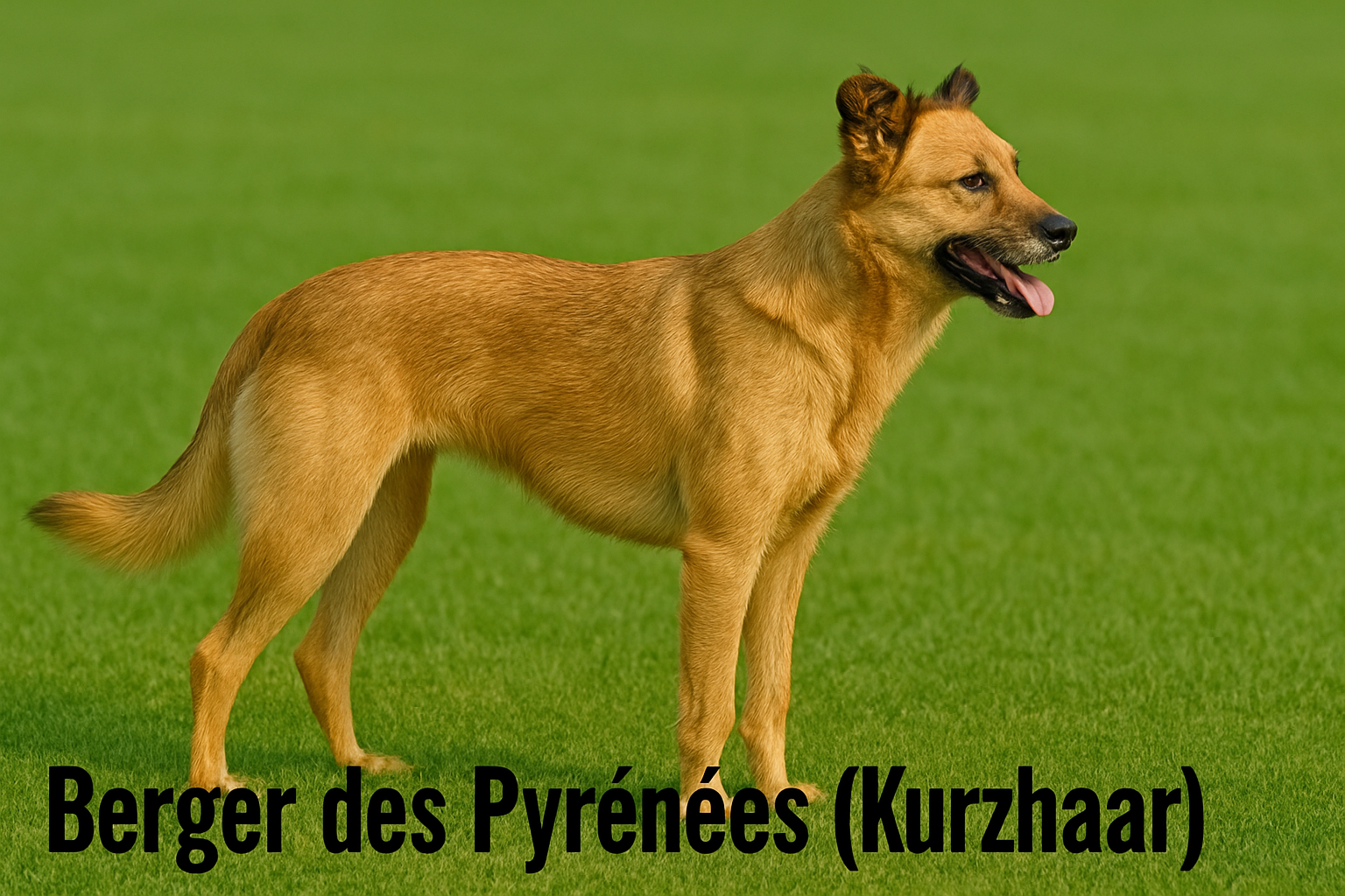 Bild der Hunderasse Berger des Pyrenees (Kurzhaar)