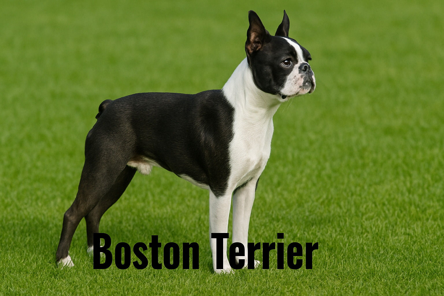 Bild der Hunderasse Boston Terrier