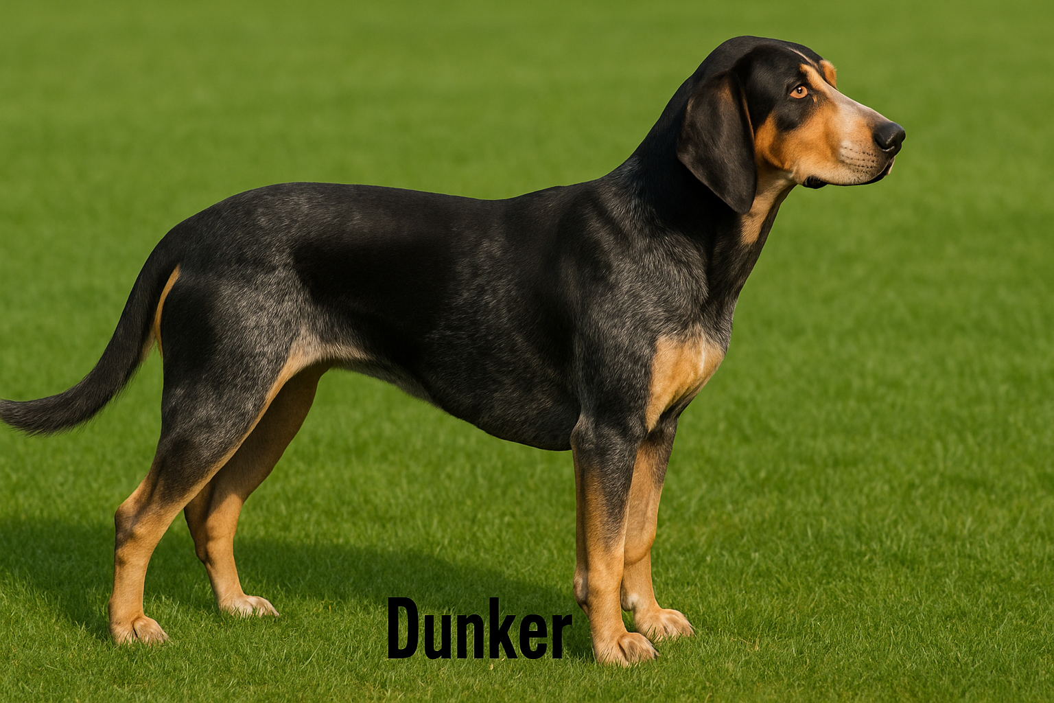 Bild der Hunderasse Dunker