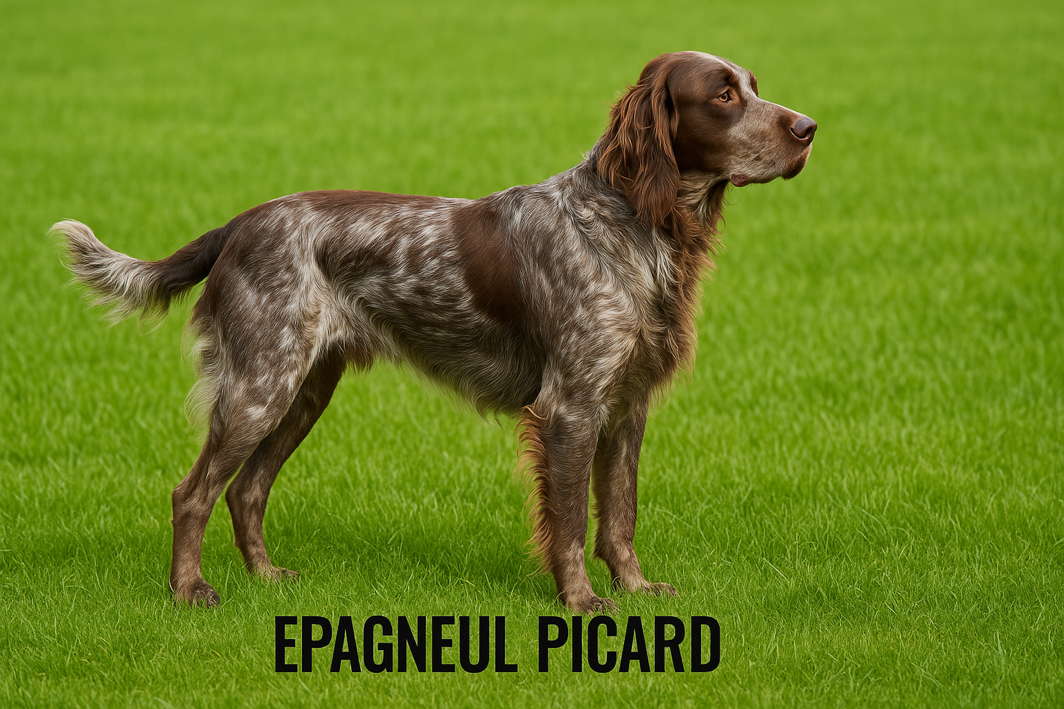 Bild der Hunderasse Epagneul Picard