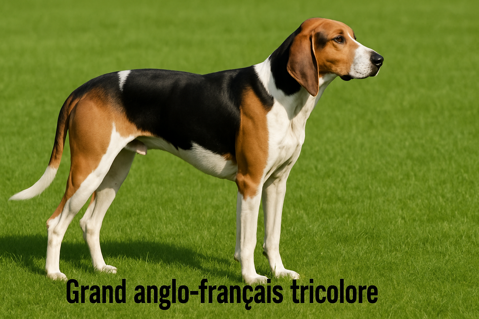 Bild der Hunderasse Grand anglo-francais tricolore