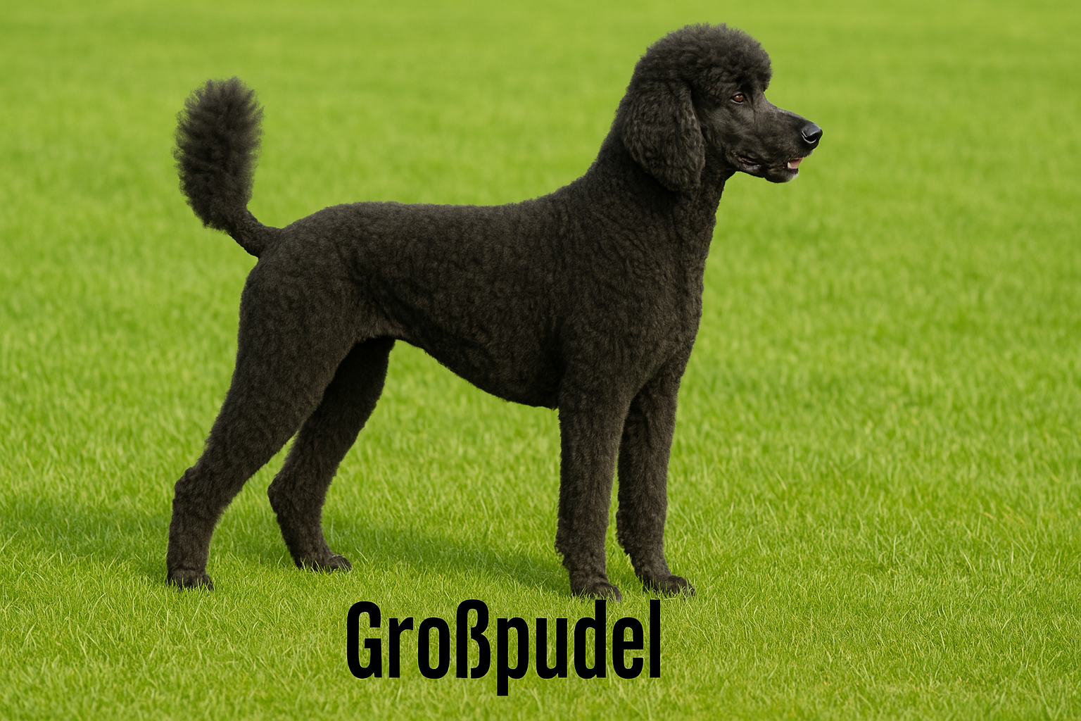 Bild der Hunderasse Großpudel