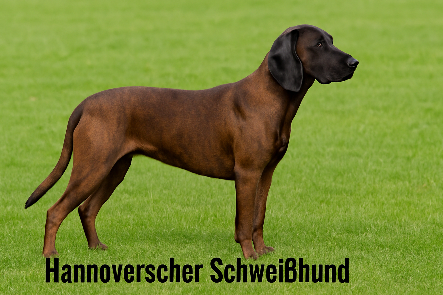 Bild der Hunderasse Hannoverscher Schweißhund