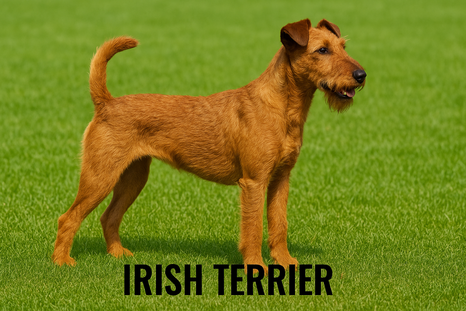 Bild der Hunderasse Irish Terrier