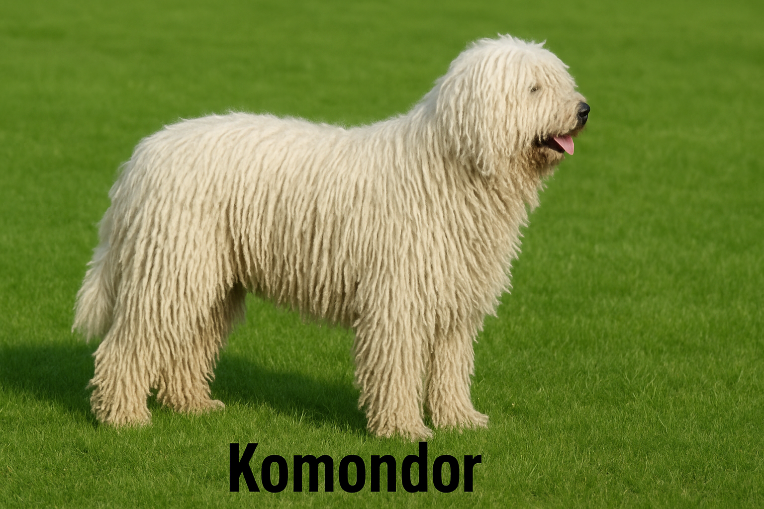 Bild der Hunderasse Komondor