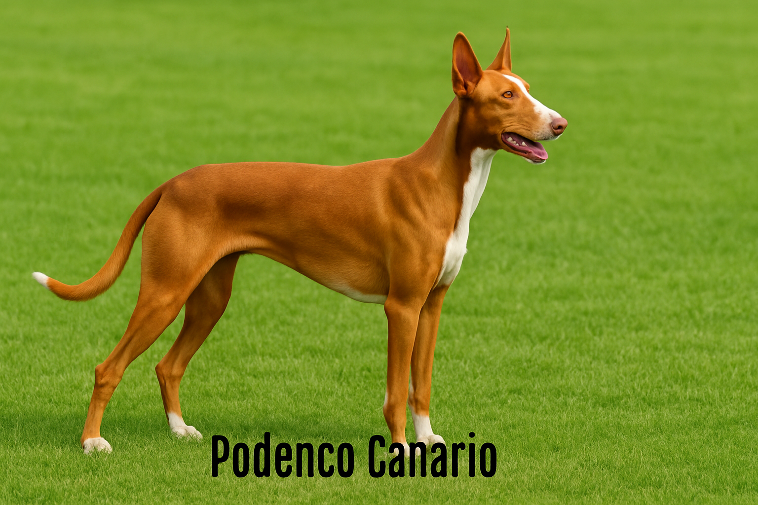 Bild der Hunderasse Podenco Canario