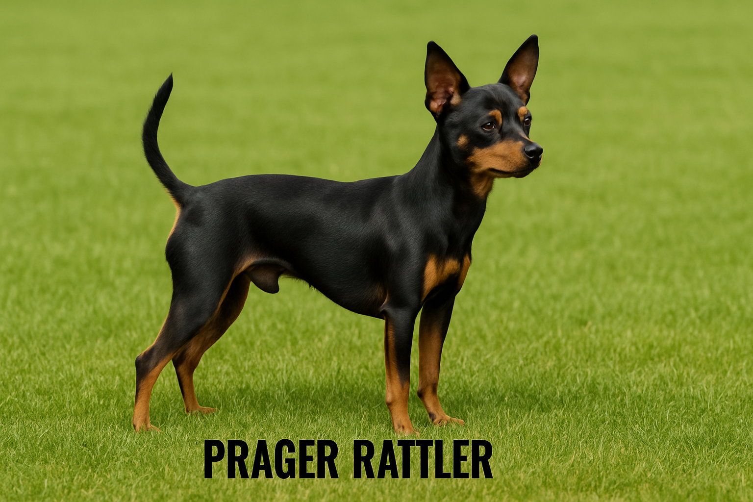 Bild der Hunderasse Prager Rattler
