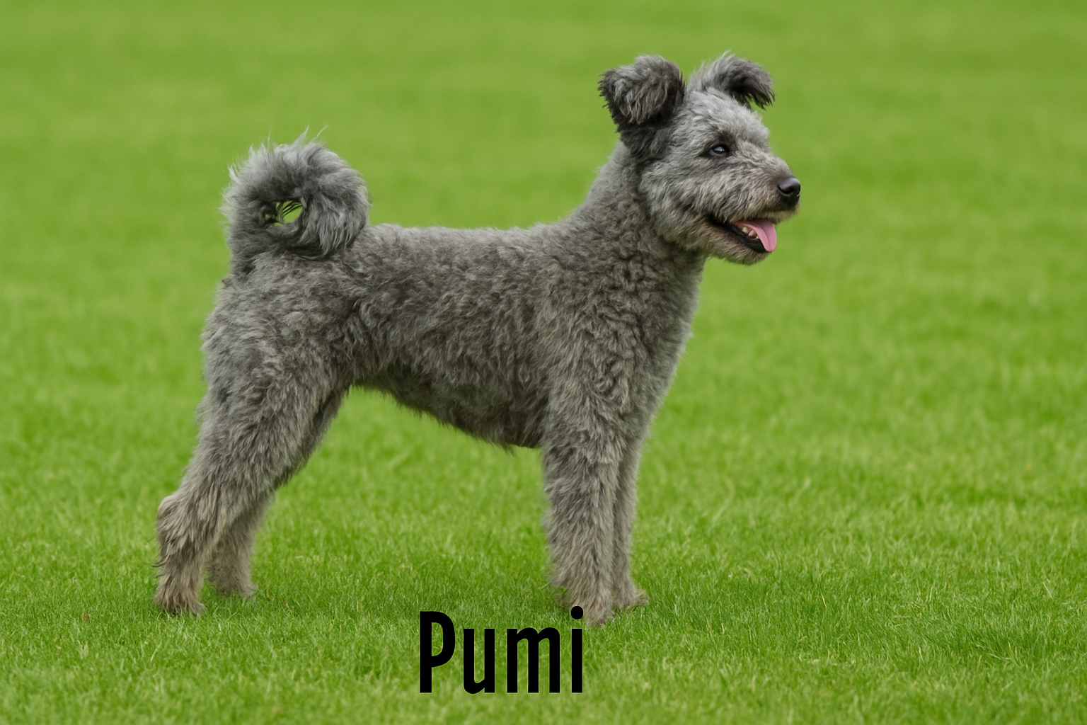 Bild der Hunderasse Pumi