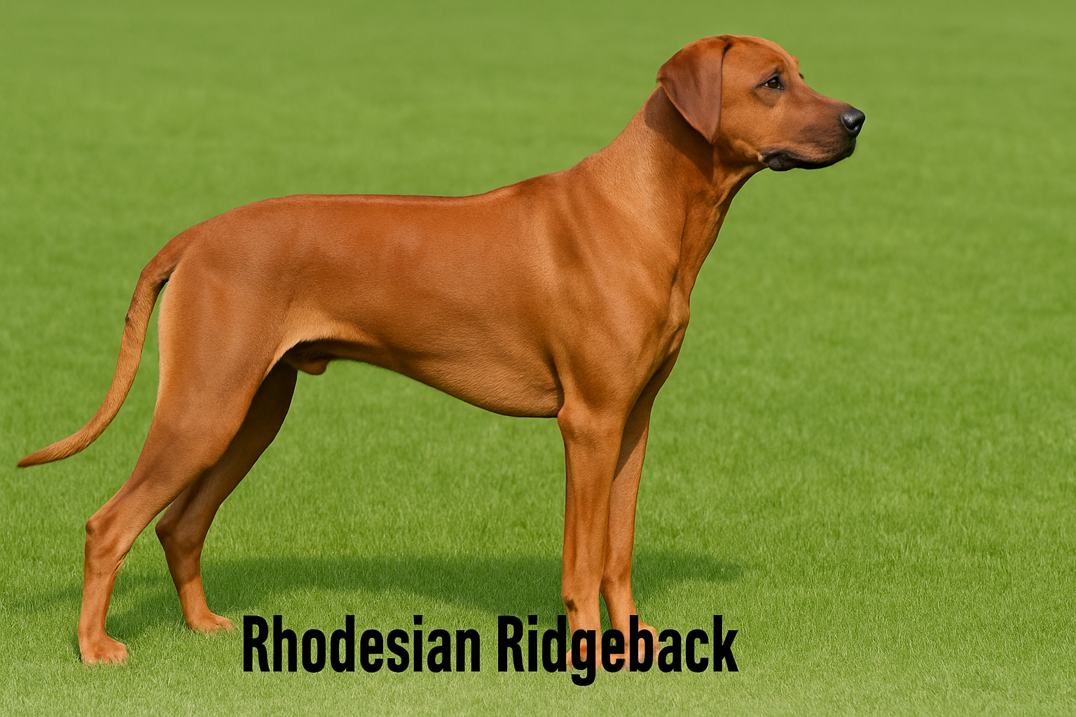 Bild der Hunderasse Rhodesian Ridgeback