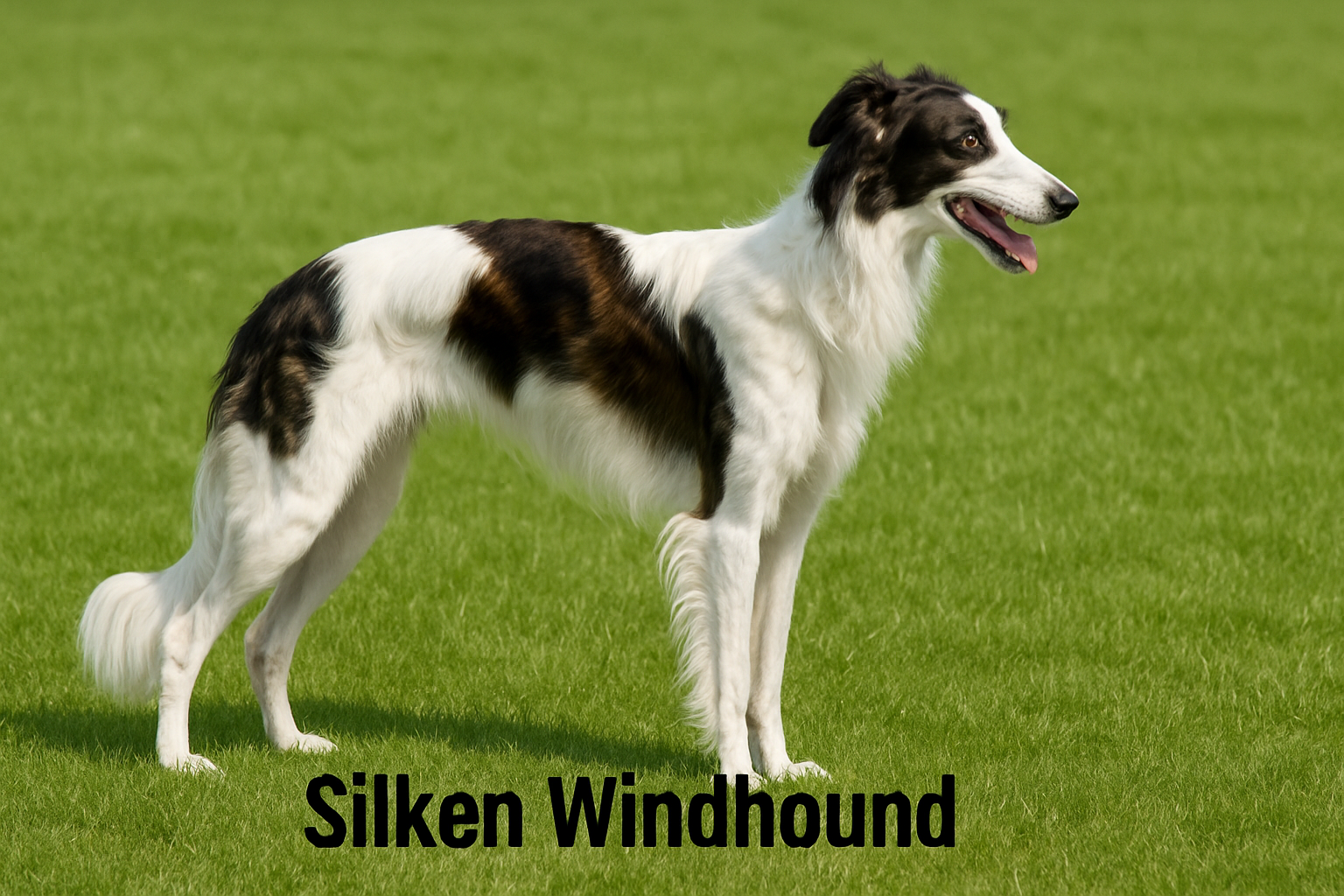 Bild der Hunderasse Silken Windhound
