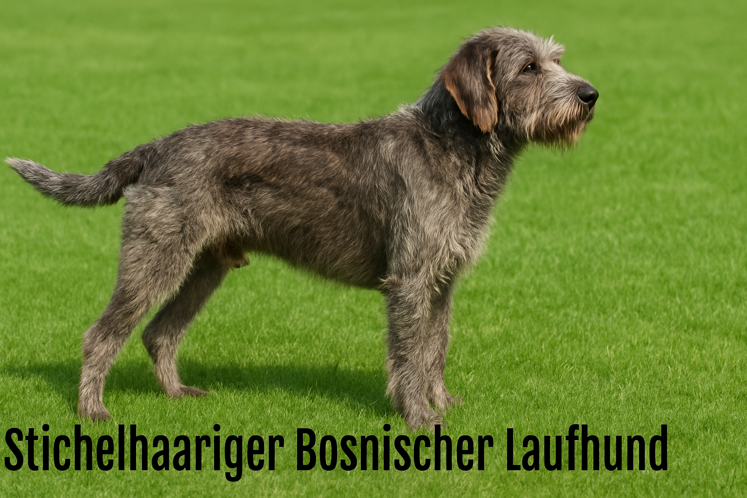 Bild der Hunderasse Stichelhaariger Bosnischer Laufhund