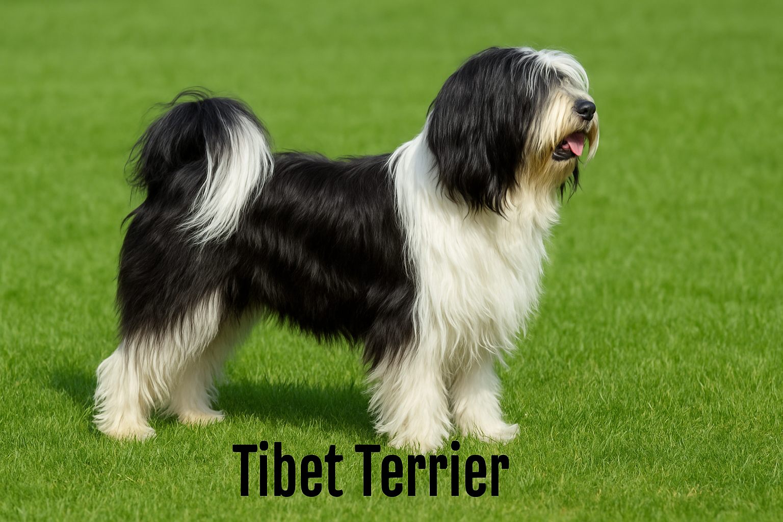 Bild der Hunderasse Tibet Terrier