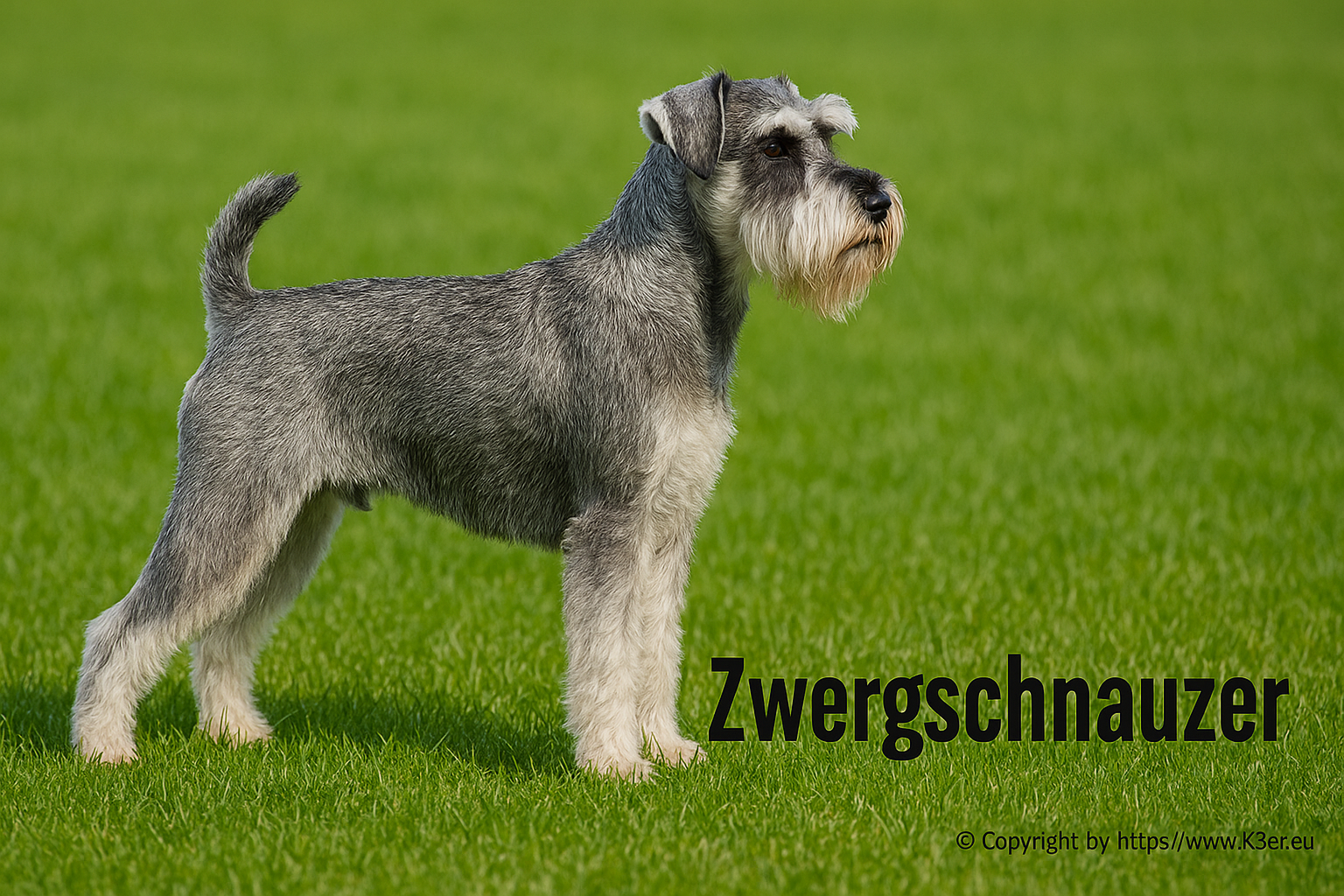 Bild der Hunderasse Zwergschnauzer